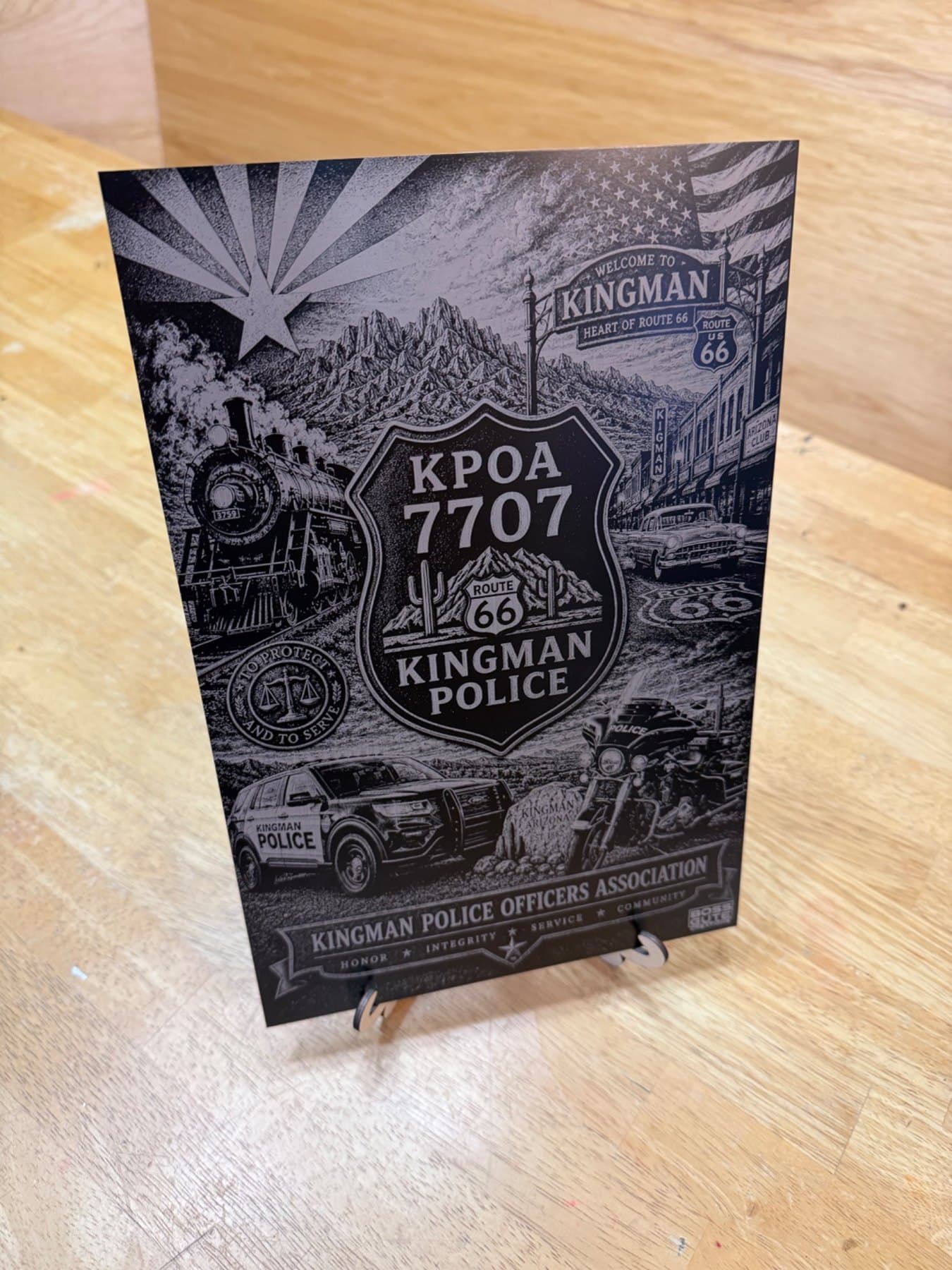 KPOA Award Plaque